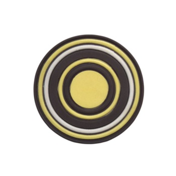 Buton mobilier darts maro-galben, Siro Buton mobilier darts maro-galben, Siro