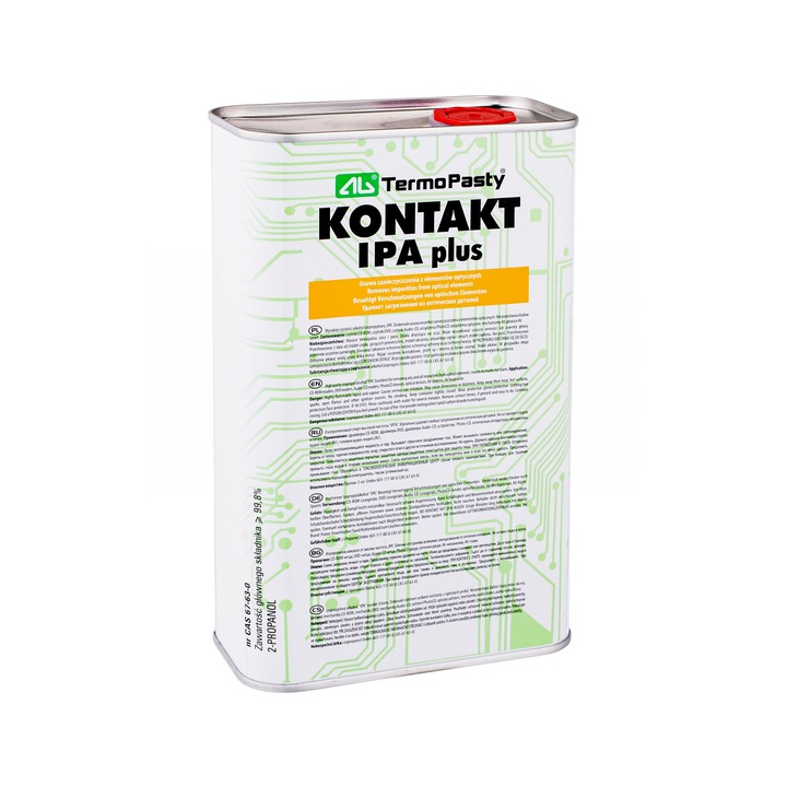 Solutie de curatare IT AG CHE1557 Contact IPA 1l, alcool izopropilic, calitate inalta, fara urme