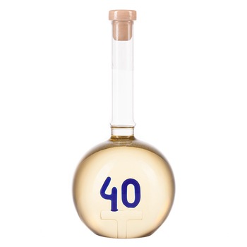 Rachiu de fructe in balon aniversar 40 ani Rachiu de fructe in balon aniversar 40 ani