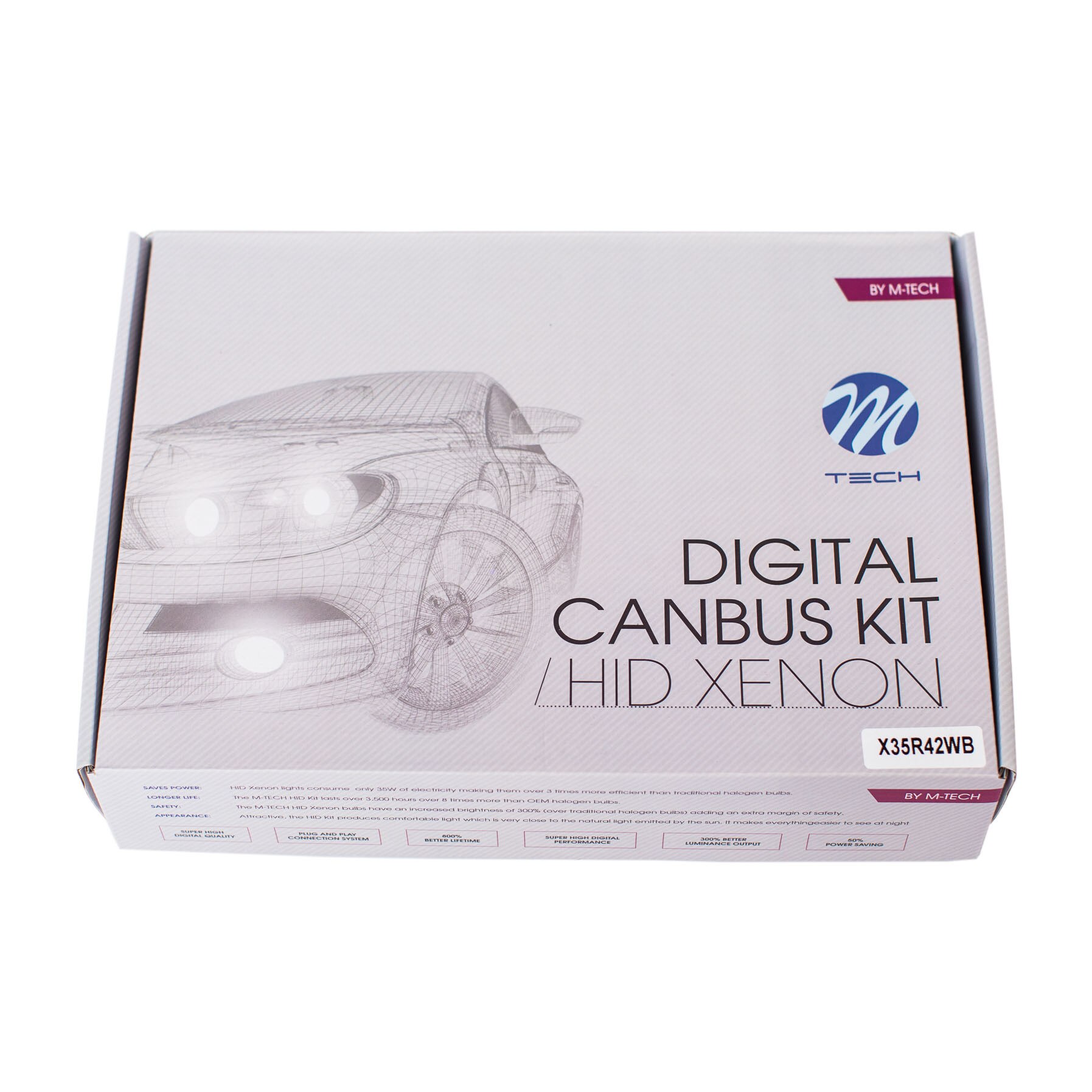 Instalatie Kit xenon Canbus Digital 35W H1 6000k 9-16V