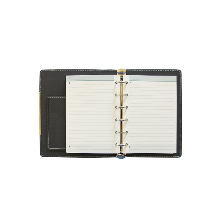 Недатиран дневник А6 с механизъм 6 халки Alicante green kelly 10130943