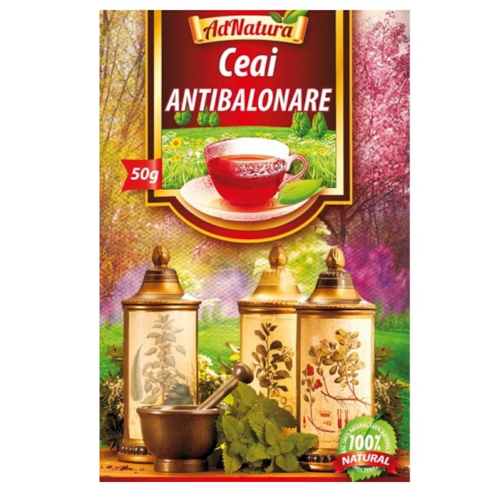 Ceai Antibalonare, 50 g, AdNatura