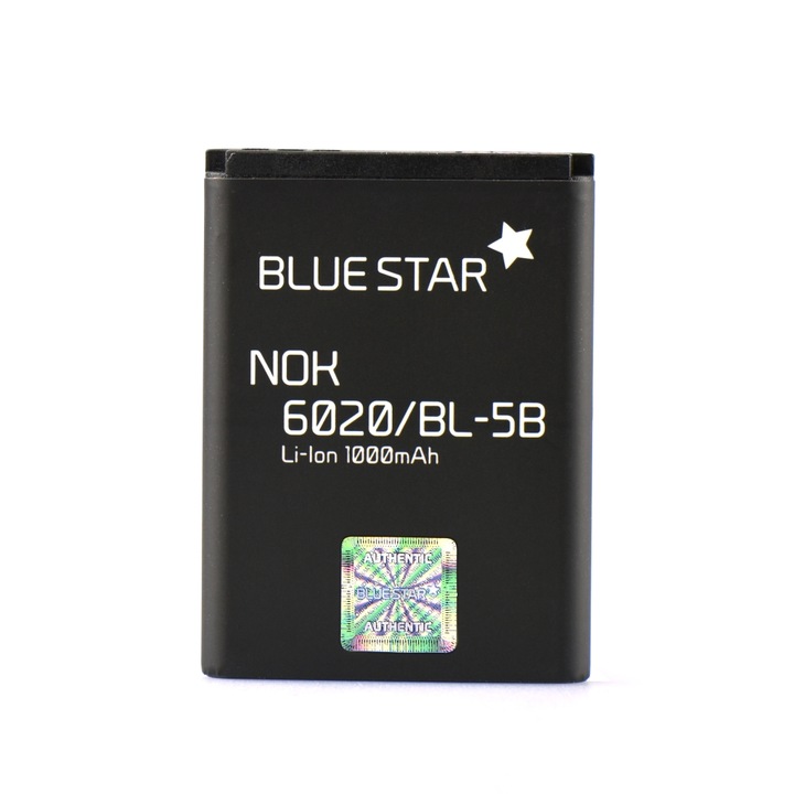 Utángyártott akkumulátor 1000 mAh Li-ion - Nokia 6020 / 5200 / 5300 / 3220 / 5140