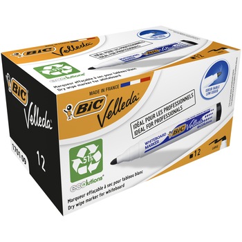 Marker ECO Velleda 1701 negru cut/12 Marker ECO Velleda 1701 negru cut/12