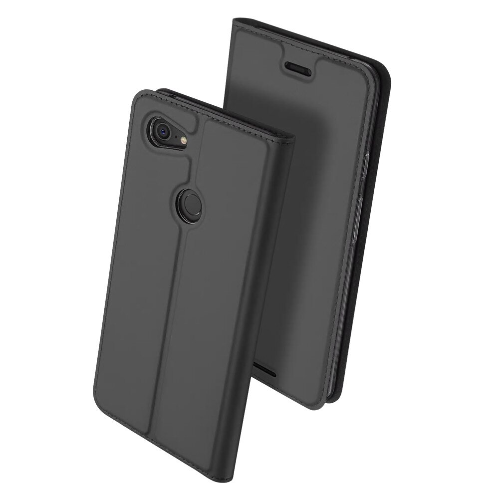 Husa carte flip wallet Dux Ducis pentru Google Pixel 3 XL, gri