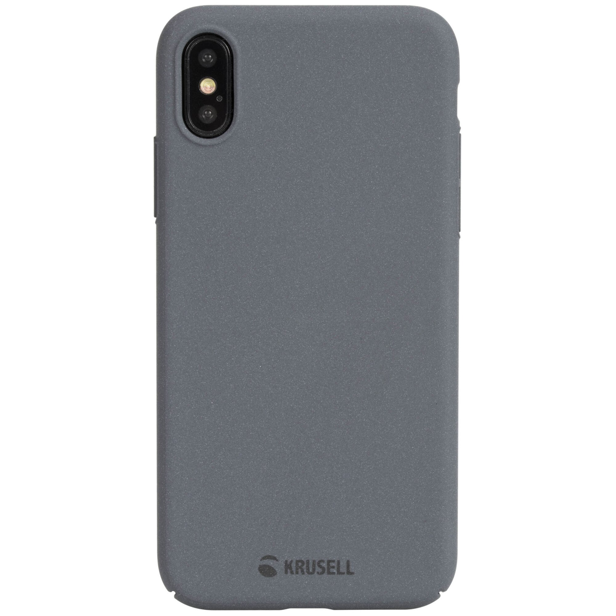 Husa de protectie Krusell Sandby pentru Apple iPhone XS Max, Stone