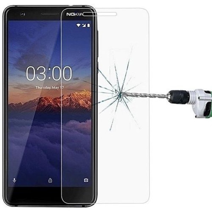 Стъклен скрийн протектор, Tempered Glass за Nokia 5.1 (2018)