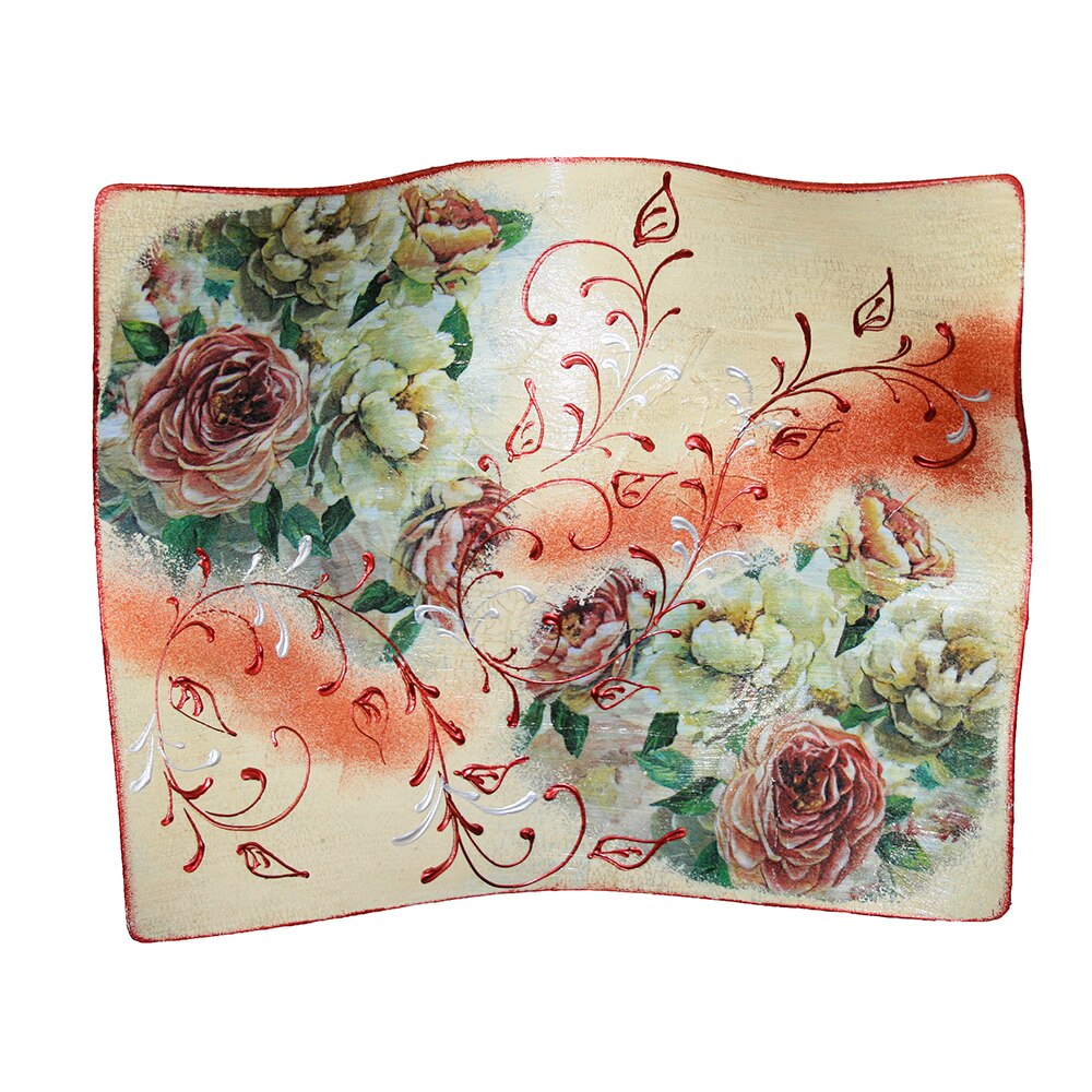 Platou DrRot, Colectia Vintage, Model Old Roses