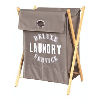 Cos rufe pliabil baie RAKI 45x34x62cm bej MN01981413 Cos rufe pliabil baie RAKI 45x34x62cm bej MN01981413