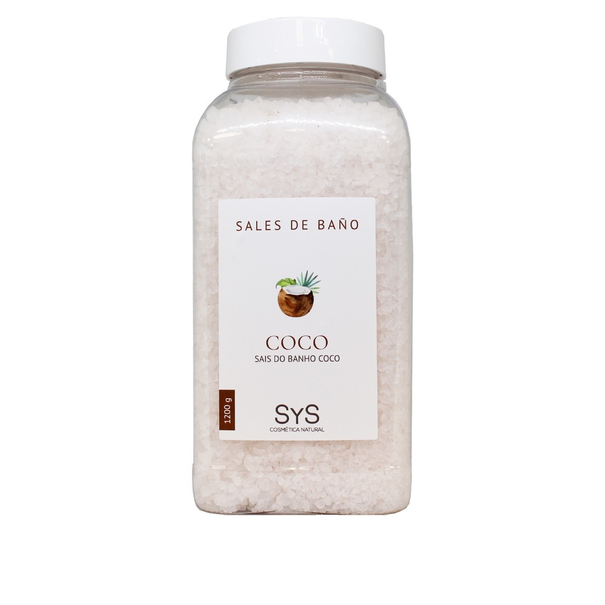 Sare marina de baie Laboratorio SyS, Cocos - 1200 g
