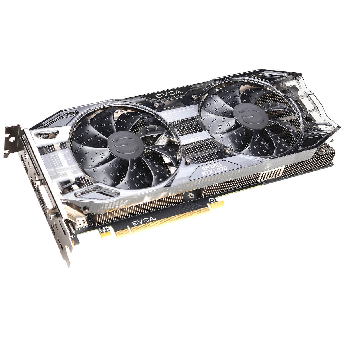 Placa video EVGA GeForce RTX™ 2070 Black GAMING, 8GB, 256-bit
