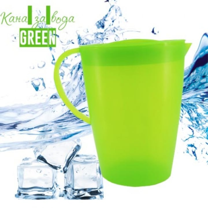 Кана за вода Green, OEM, Зелена