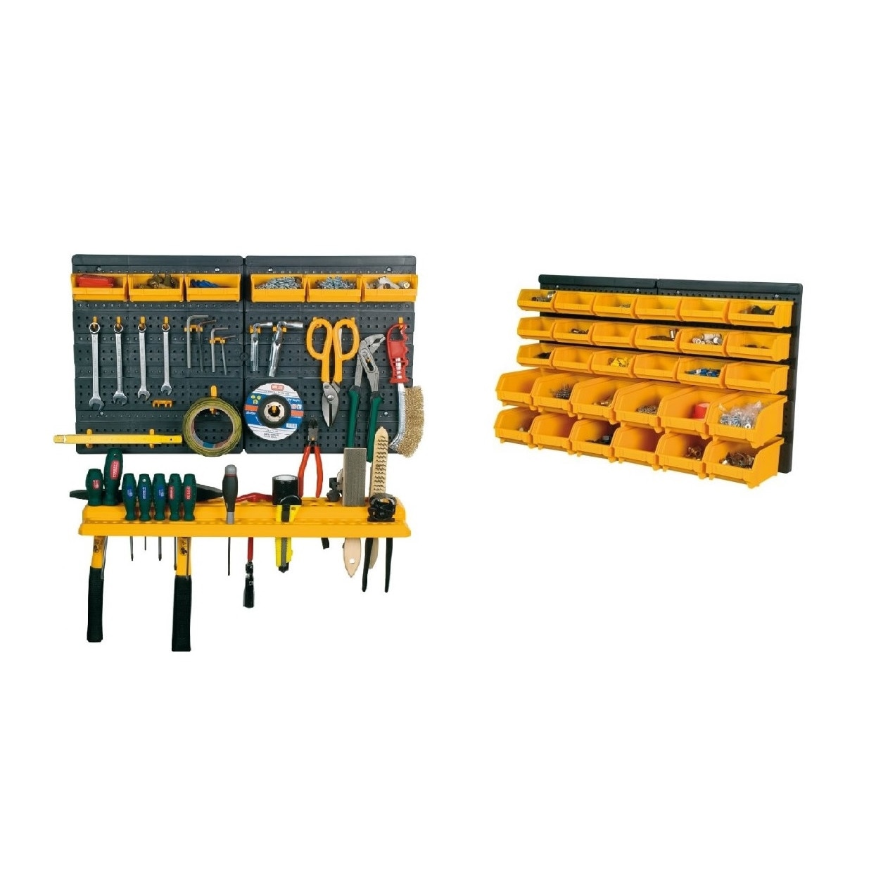 Set panou cutii depozitare/scule, 321/323