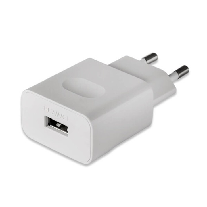 HUAWEI hálózati töltő USB aljzat (5V / 2000mA, gyorstöltés támogatás) FEHÉR (HW-059200EHQ / HW-090200EHQ)