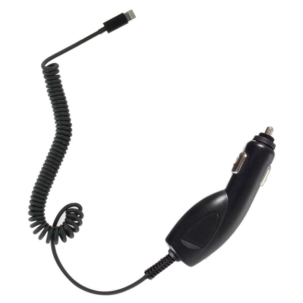 Incarcator auto Kit, Lightning, 2100 mAh, Negru