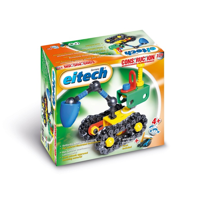 Set constructie Eitech Excavator pentru incepatori
