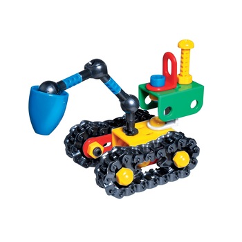 Set constructie Eitech Excavator pentru incepatori Set constructie Eitech Excavator pentru incepatori