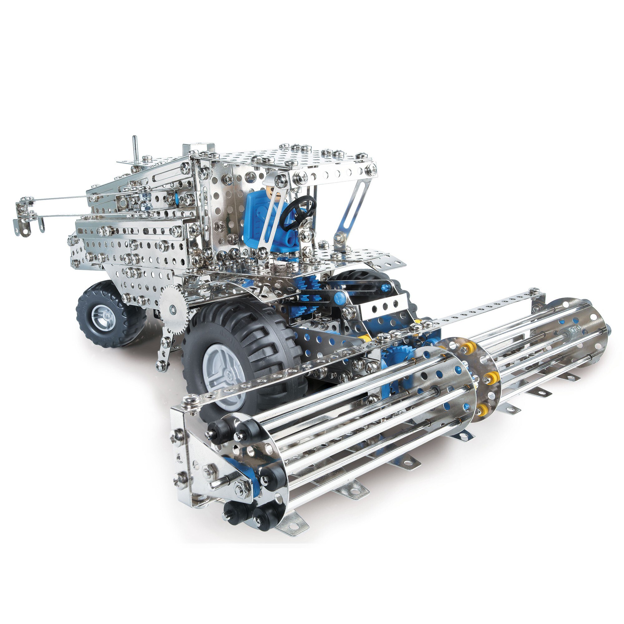 Set constructie metalica Eitech Seceratoare/ Tractor cu remorca