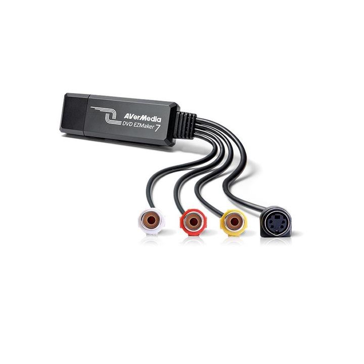 Placa de captura AVerMedia DVD EZMaker 7, USB 2.0