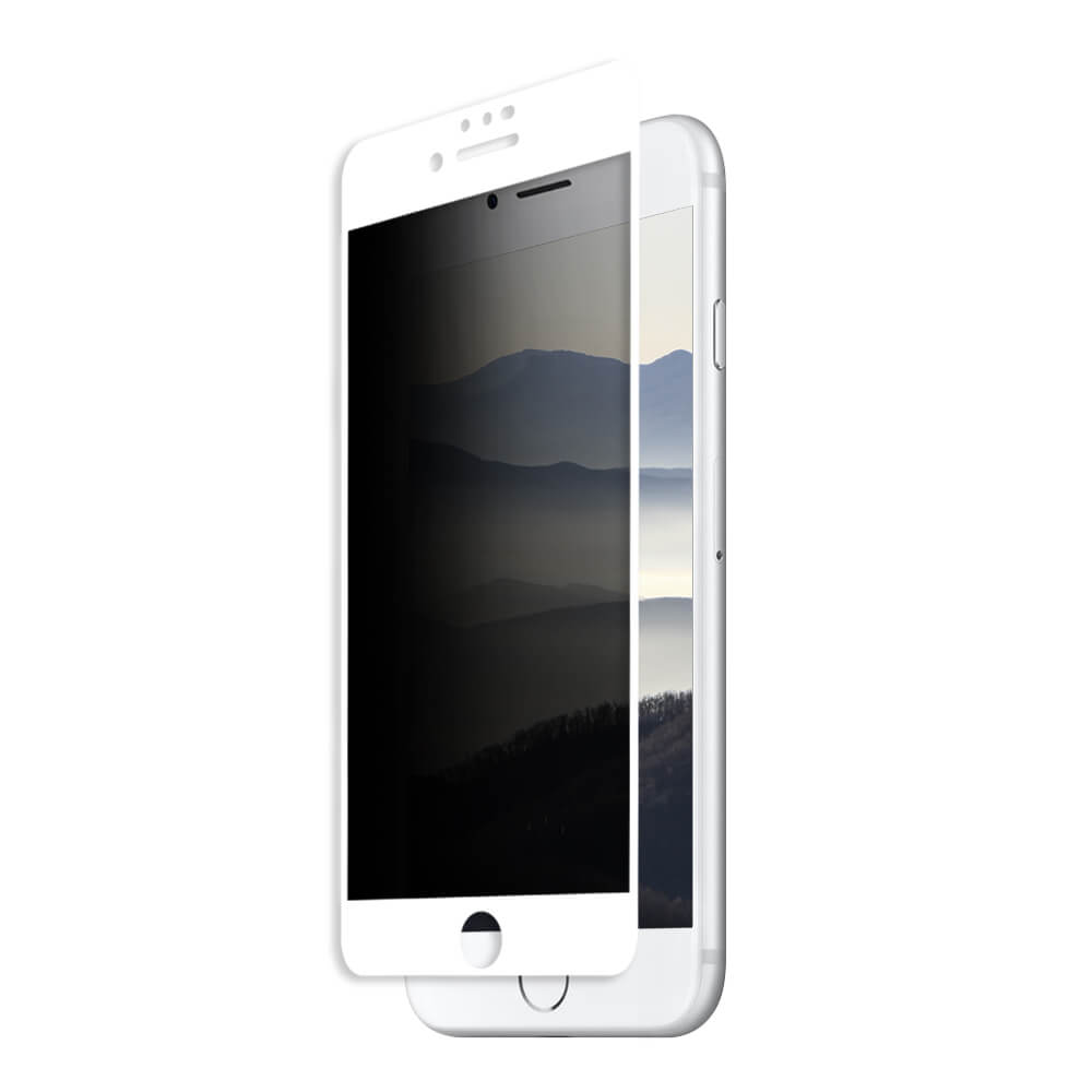 Privilege compromise Legitimate Folie Sticla Securizata Privacy 5D Tempered Glass Full Glue compatibil cu Apple  iPhone 7 Plus White - eMAG.ro