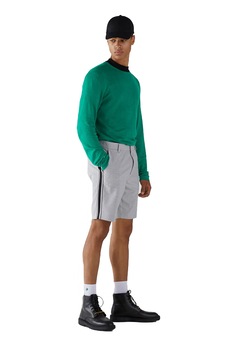 Pulover Barbati Bershka Verde L Pulover Barbati Bershka Verde L