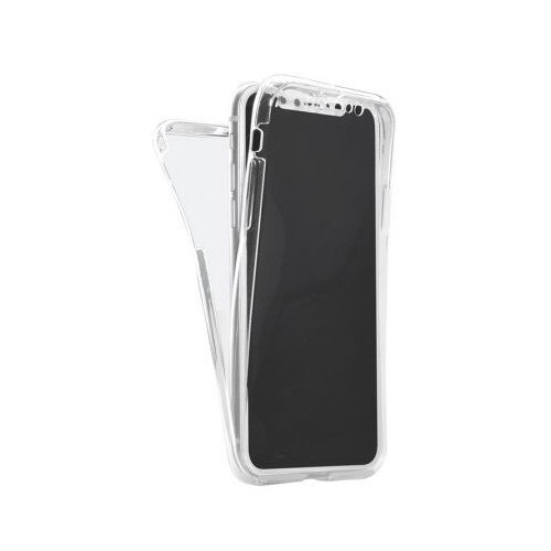 Husa compatibila cu Iphone Xs Max silicon fata + spate 360 transparent