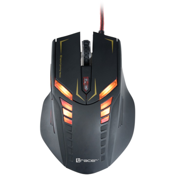 Mouse Gaming Tracer BATTLE HEROES Target, Negru