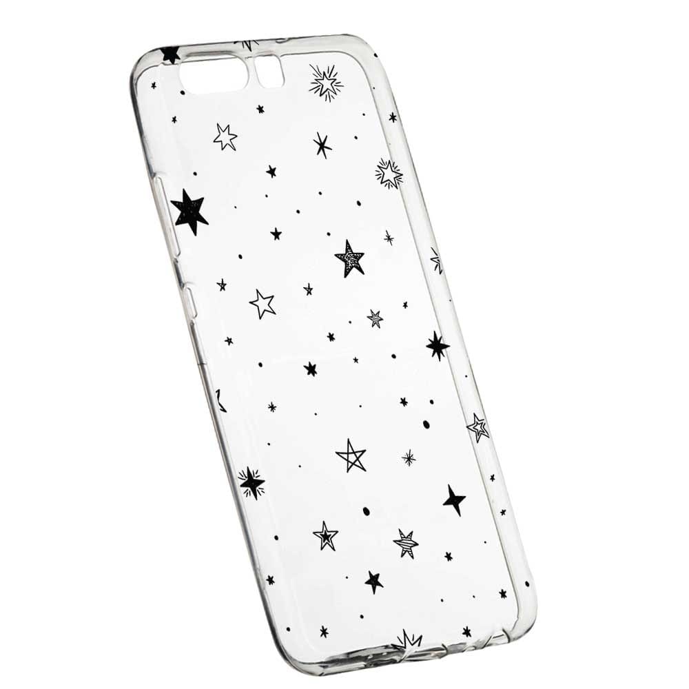 Husa Silicon, Transparent, Slim, Star, 143, Huawei Nova 2S
