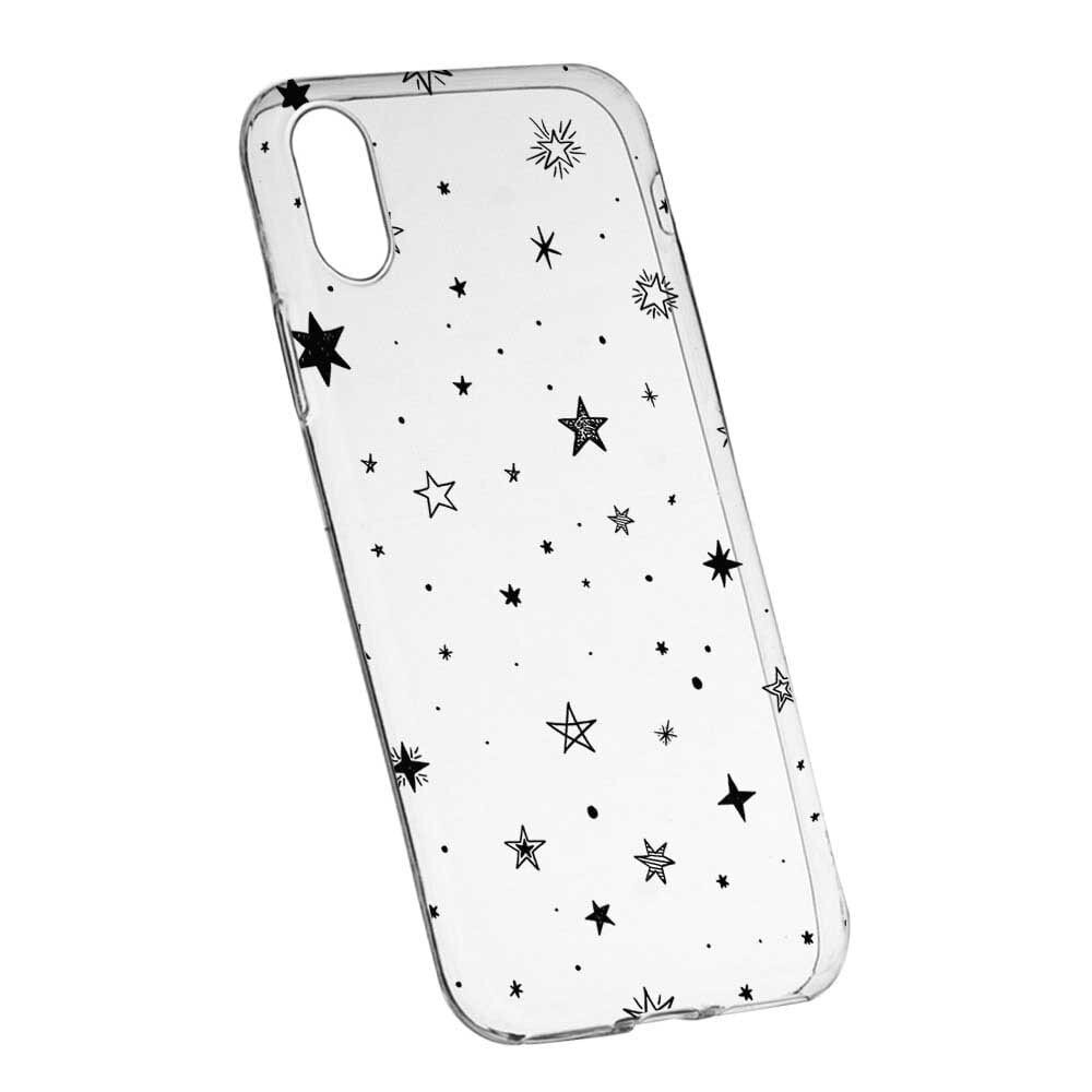 Husa pentru Apple iPhone XR, Stars BW, 143, Silicon