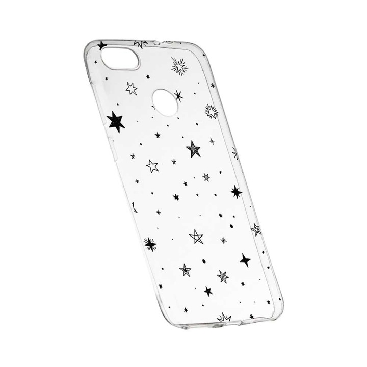 Силиконов кейс, Transparent, Slim, Star, 143, HTC Desire 12 Plus