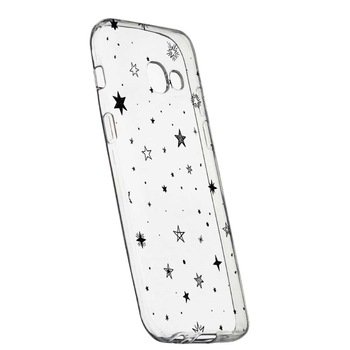 Husa Silicon, Transparent, Slim, Star, 143, Samsung Galaxy A5 2017 Husa Silicon, Transparent, Slim, Star, 143, Samsung Galaxy A5 2017