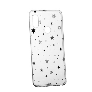 Husa Silicon, Transparent, Slim, Star, 143, Xiaomi Redmi MIX 2S Husa Silicon, Transparent, Slim, Star, 143, Xiaomi Redmi MIX 2S