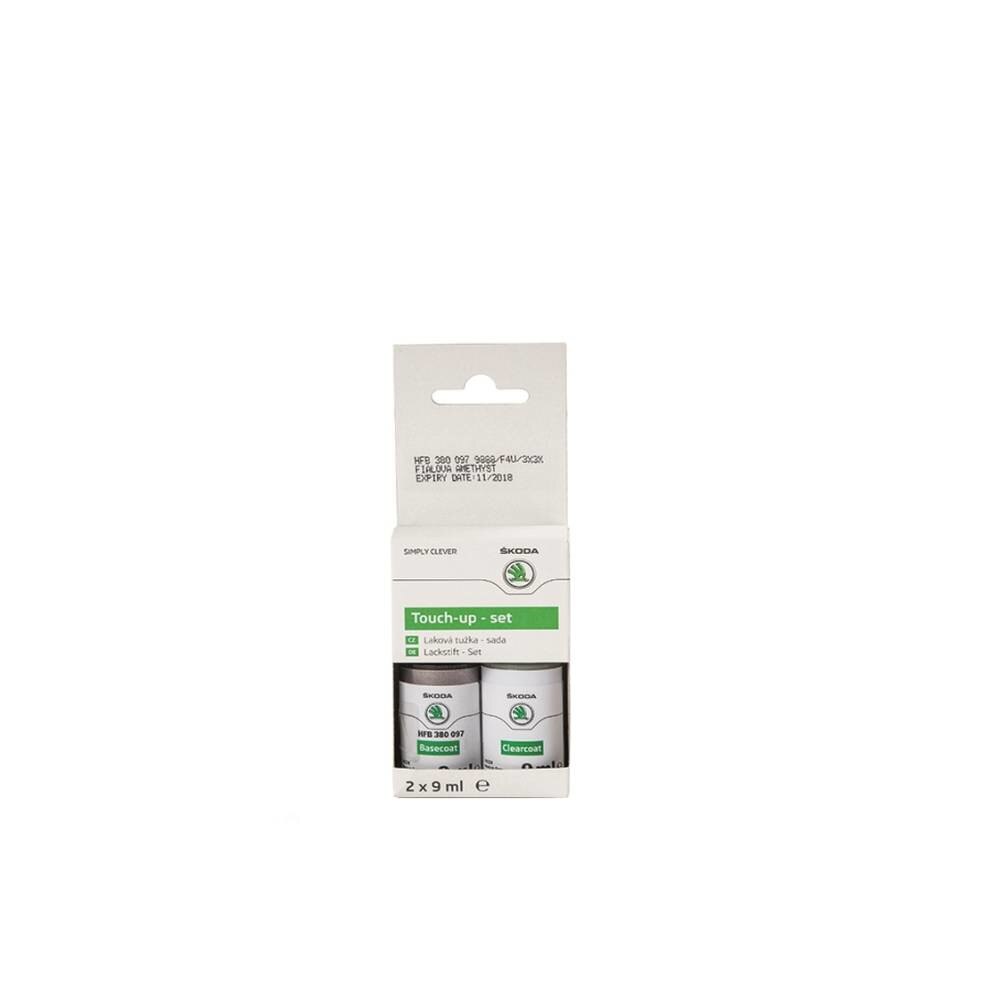 Kit Retusare Vopsea 18 ml PURPLE AMETYST 9888/F4U/3X3X, Skoda, Violet