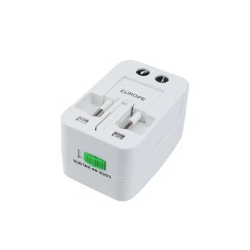 Adaptor Universal priza, Active, UK Anglia US Europa, 13A, ambalaj individual, husa calatorie, compatibil in peste 150 tari Adaptor Universal priza, Active, UK Anglia US Europa, 13A, ambalaj individual, husa calatorie, compatibil in peste 150 tari