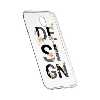 Husa Silicon, Transparent, Slim, Design, 144, HTC U Play Husa Silicon, Transparent, Slim, Design, 144, HTC U Play
