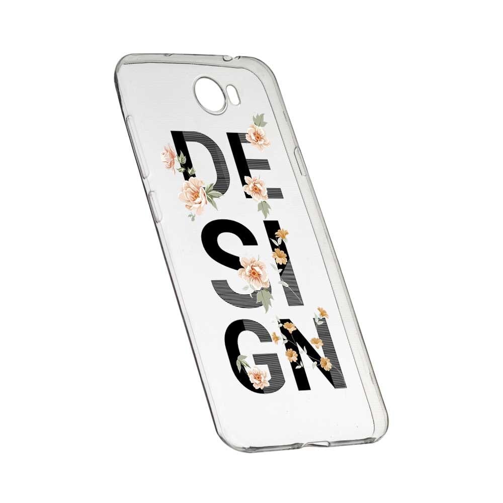 Husa Silicon, Transparent, Slim, Design, 144, Huawei Y7 / Enjoy 7 Plus / Nova Lite Plus 2017