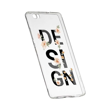 Husa Silicon, Transparent, Slim, Design, 144, Sony XZ1 Husa Silicon, Transparent, Slim, Design, 144, Sony XZ1