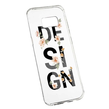 Husa Silicon, Transparent, Slim, Design, 144, Samsung Galaxy S8 Husa Silicon, Transparent, Slim, Design, 144, Samsung Galaxy S8