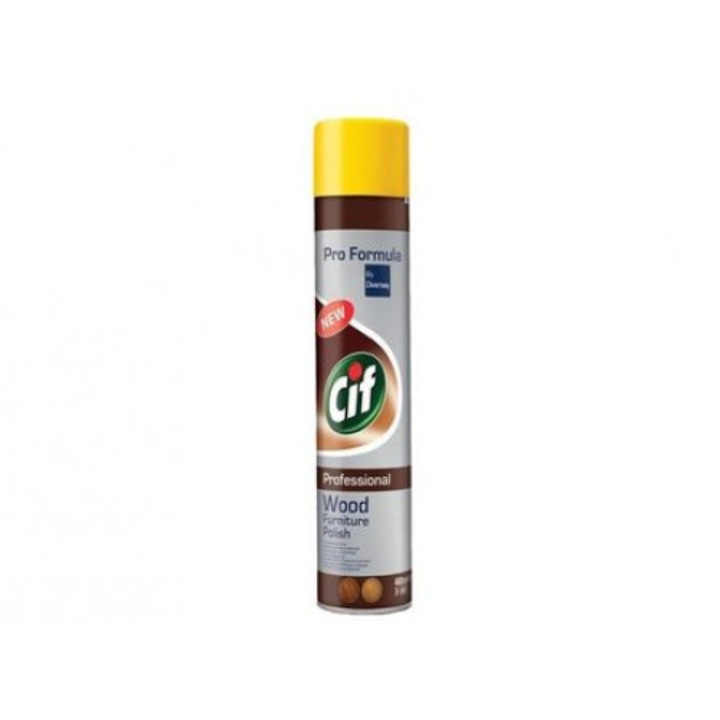 Cif Professional Wood Furniture Polish bútorápoló spray, 400 ml
