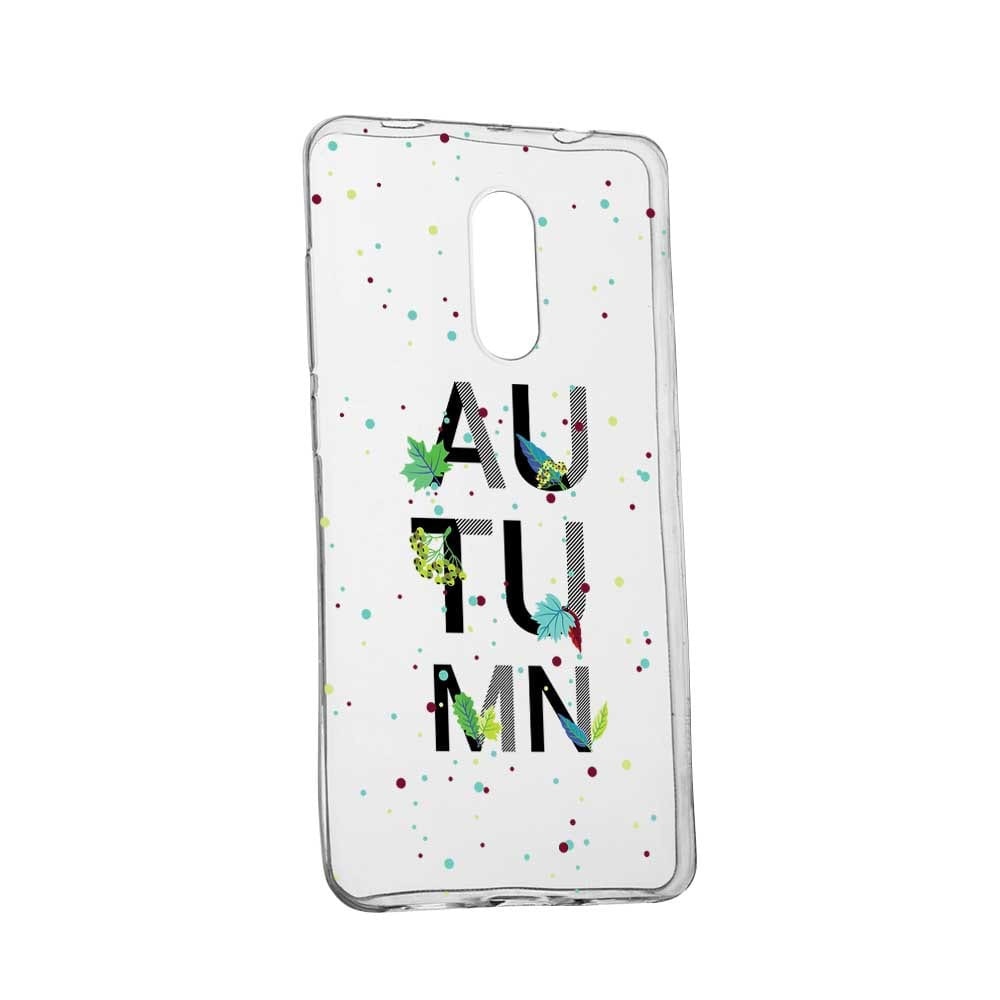 Husa Silicon, Transparent, Slim, Toamna, 145, Huawei Mate 10 Lite