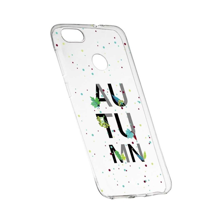 Силиконов калъф, Прозрачен, Тънък, Есен, 145, HTC Desire 12 Plus