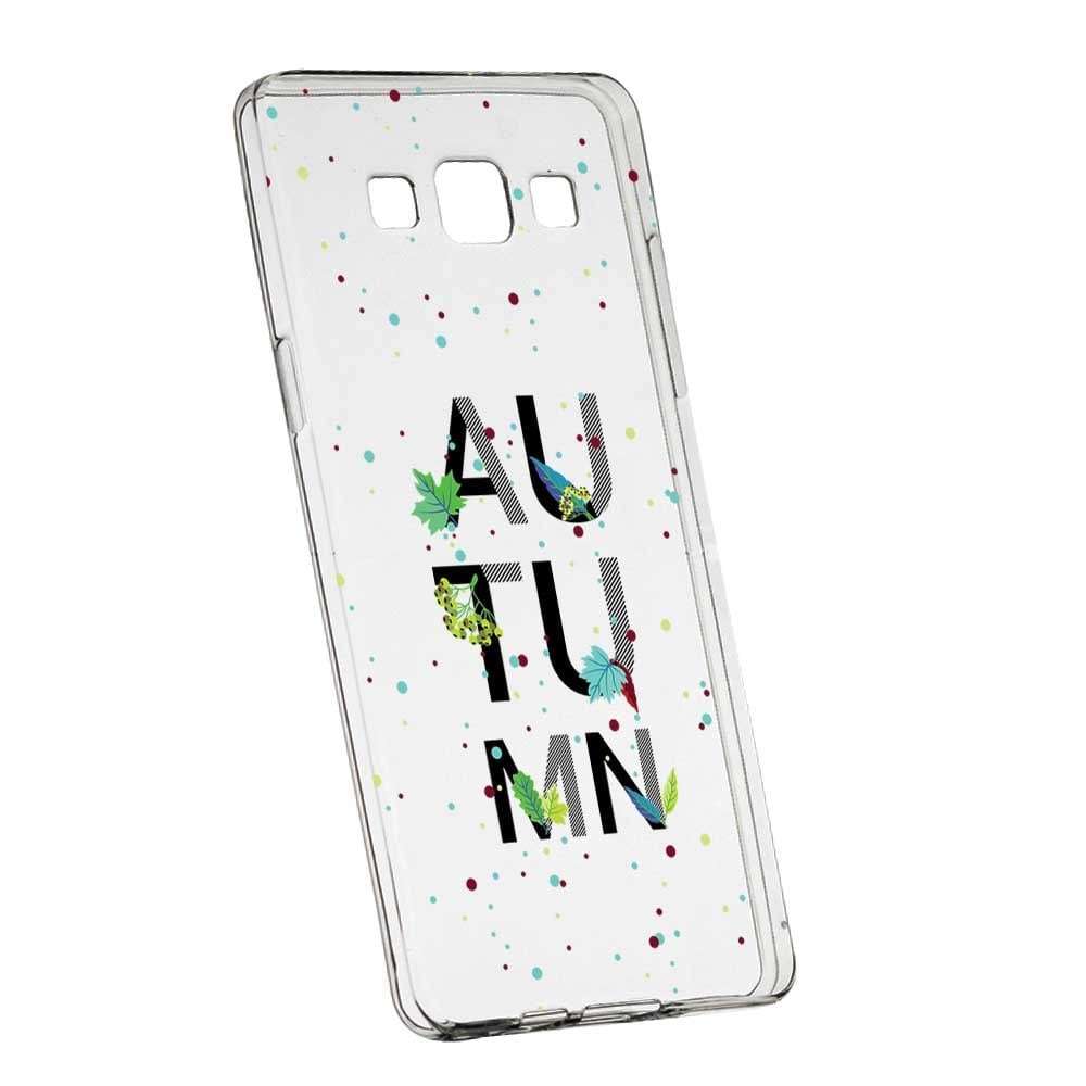 Husa Silicon, Transparent, Slim, Toamna, 145, Samsung Galaxy J3 2016