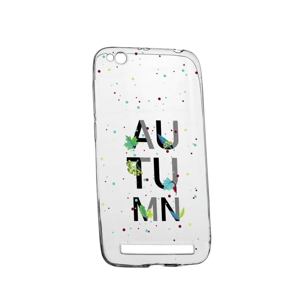 Husa Silicon, Transparent, Slim, Toamna, 145, Xiaomi Redmi 4A