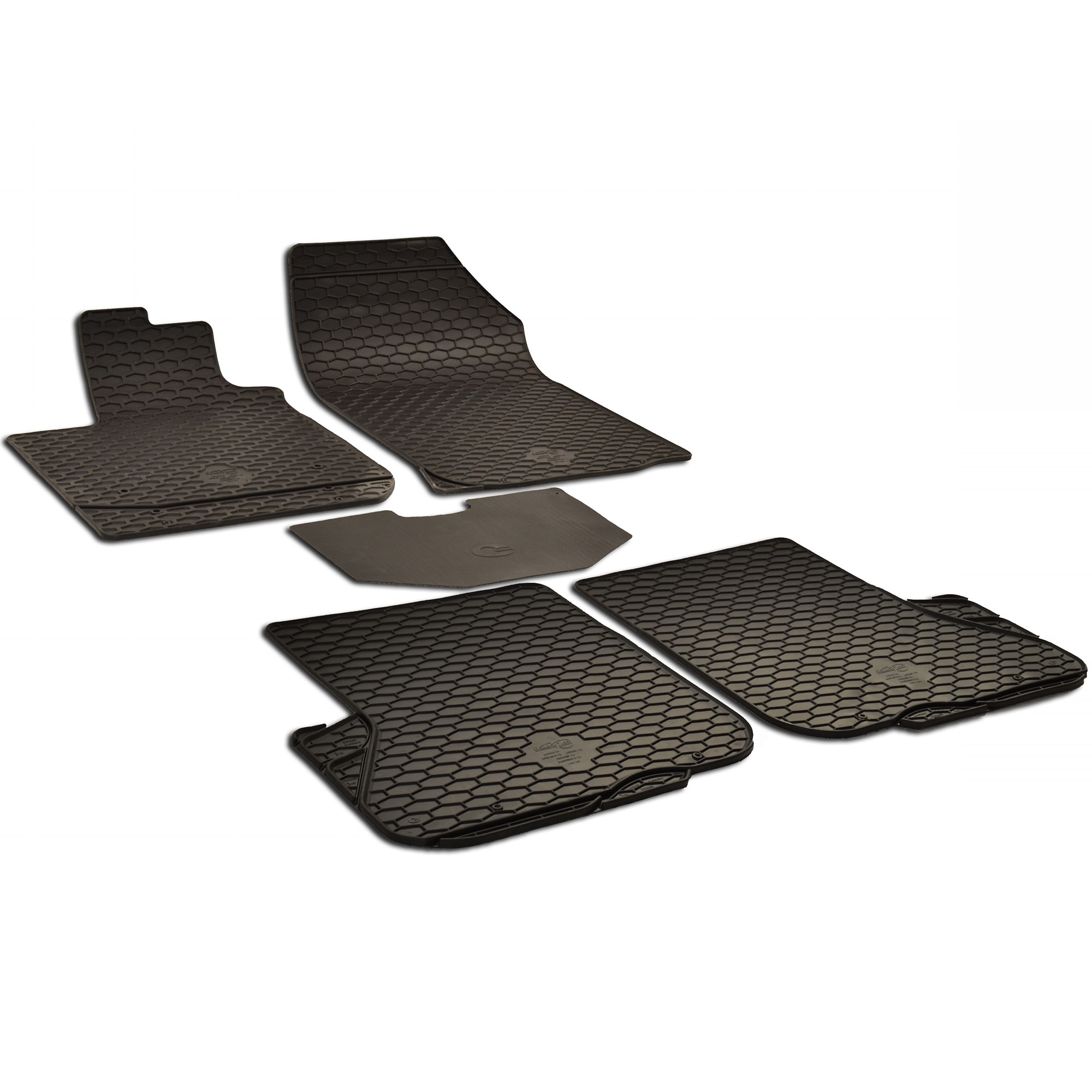 Set covorase auto Umbrella din cauciuc pentru Dacia LOGAN 2012-, 5 buc