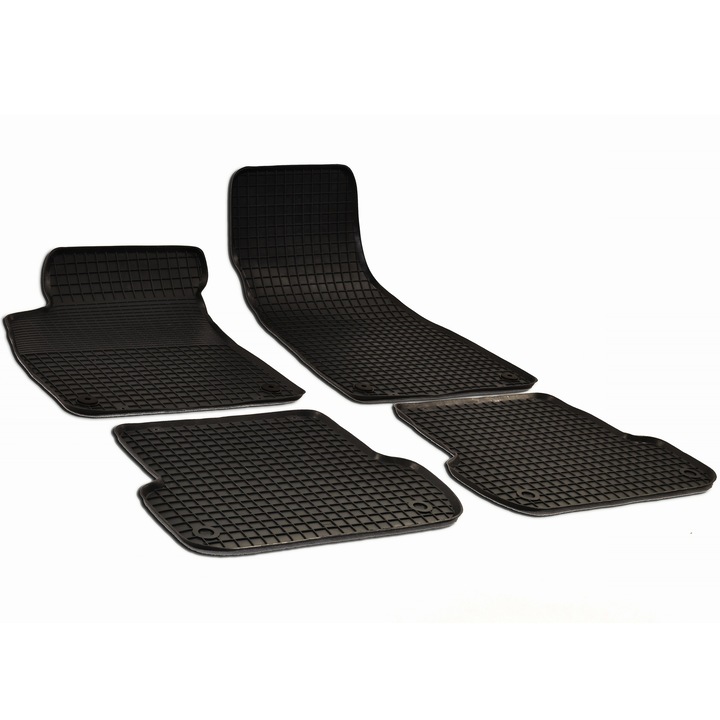 Set covorase auto Umbrella din cauciuc pentru Audi A4 B6/B7 2000-2005, 4 buc