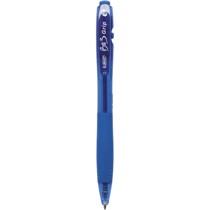 Pix Bic BU3 Grip albastru, 2 buc/set