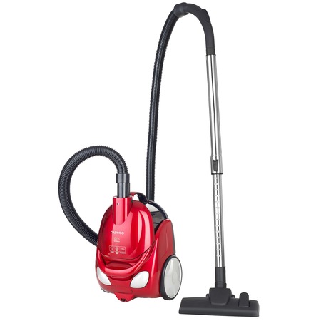 Aspirator fara sac Daewoo RCC 153 R, 800 W, 1.5 l, Tub telescopic, Rosu