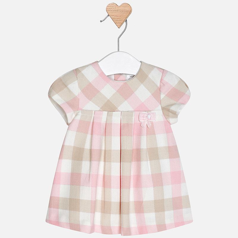 Rochie carouri bebe fetita Mayoral 2846TI18CRT, Roz, 6-9 luni