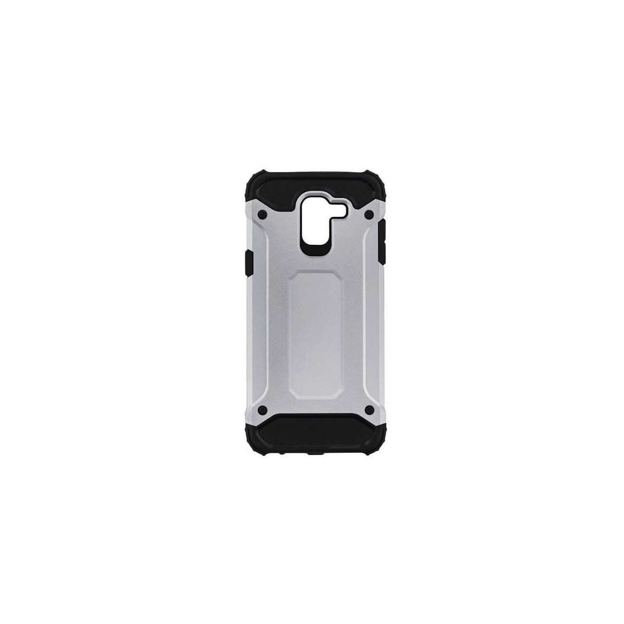 Husa Samsung Galaxy J6 2018-Iberry Armor Hybrid Argintie