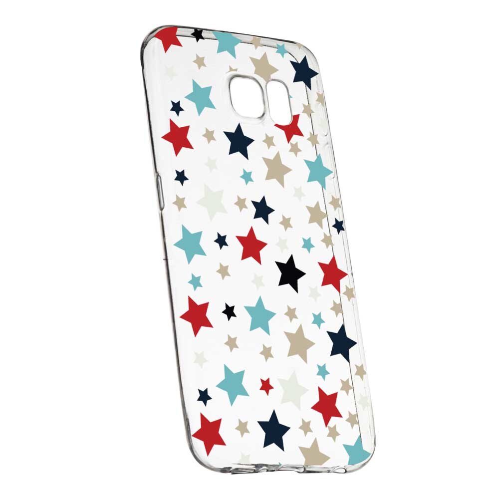 Husa Silicon, Transparent, Slim, Star, 146, HTC U Ultra